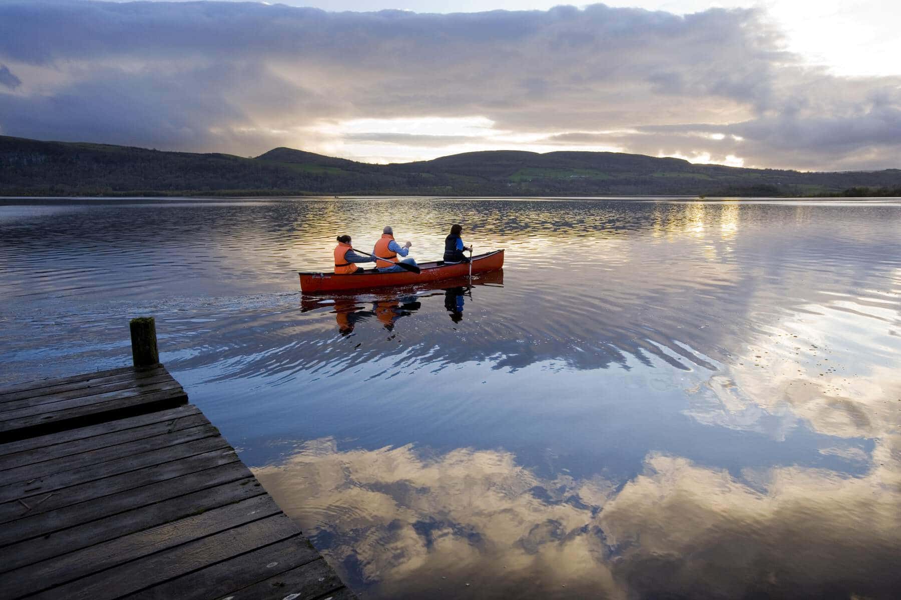 Canoeing in County Fermanagh