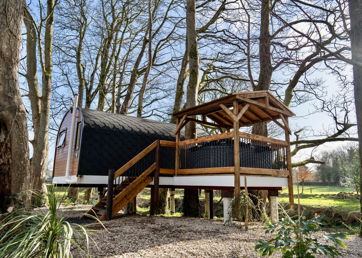 Exclusive Glamping Pod with Hot Tub