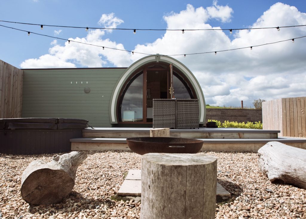 The Pods at The Streamvale - The Donkey - Outside Space